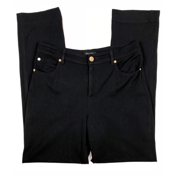 ESCADA Women's Black Viscose Blend Pants - Picture 3 of 8